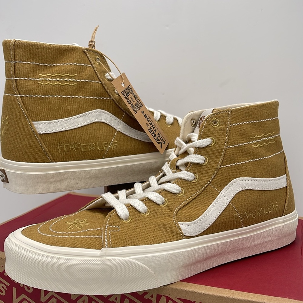 Vans Men's High-Top Sneakers Sk8-Hi Tapered (Eco Theory Mustard Gold
VN0A4U16ASW - Picture 8 of 16